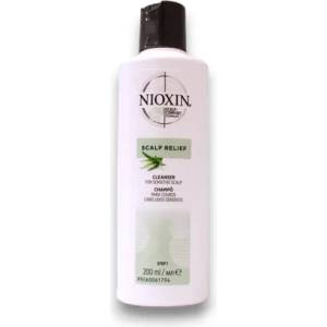 Nioxin Scalp Relief Шампоан за чувствителен, сух и сърбящ скалп 200 мл