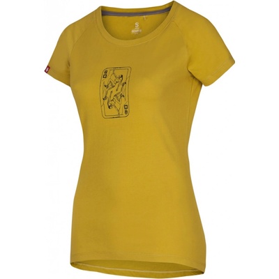 Ocún Raglan T Women Yellow antique moss