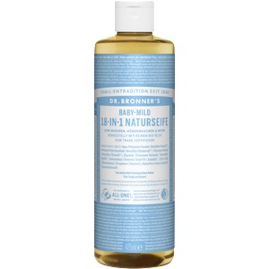 Dr. Bronner's 18in1 Деликатен натурален сапун - Бебе - 475 мл