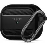 SPIGEN Противоударен Силиконов Калъф за Apple AirPods Pro, Spigen Rugged Armor Case, Черен (ASD00540)