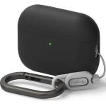 Ringke Силиконов (TPU) калъф с карабинер за Apple AirPods Pro 3 - Ringke Silicone Hang Case (черен) (KF2358533)