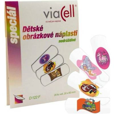 VIACELL s.r.o. Dětské náplasti Viacell D varianta: 20 ks D122F