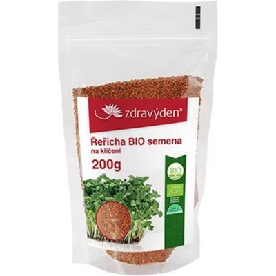 BIO Žerucha - Lepidium sativum - bio semená na klíčenie - 200 g