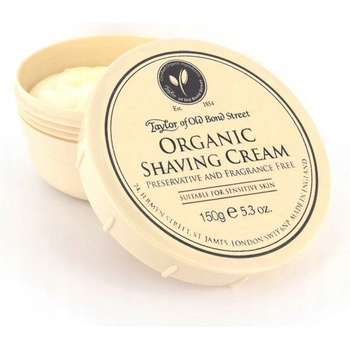 Taylor of Old Bond Street Organic krém na holenie 150 g