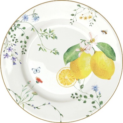 Easy Life Šalátový/dezertný tanier 19 cm Fleurs et Citrons