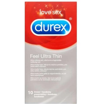 Image 1 of Durex Feel Ultra Thin Презервативи 10 бр (5052197006520)
