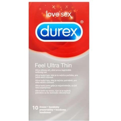 Durex Feel Ultra Thin Презервативи 10 бр (5052197006520)