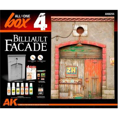 AK Interactive All In One Set Box 4 Billiault Facade