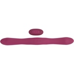 Doc Johnson Tryst Duet Double Ended Vibrator with Wireless Remote Berry