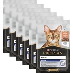 PRO PLAN CAT INDOOR консерви Сьомга в сос 6 x 85 г