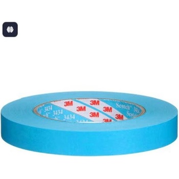 3M 3434 Maskovacia krepová páska 18 mm x 50 m modrá