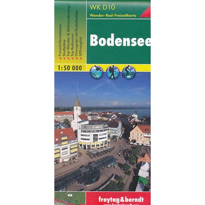 mapa Bodensee