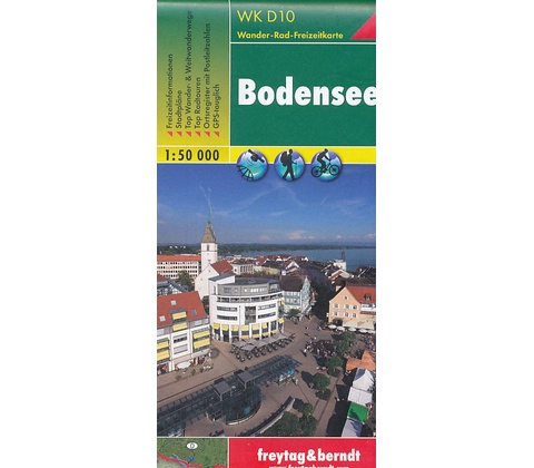 mapa Bodensee