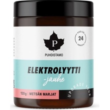 Puhdistamo Electrolyte Powder iontový prášek červené bobulovité ovoce 120 g