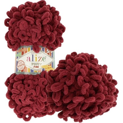 Alize Puffy Fine 956 bordová