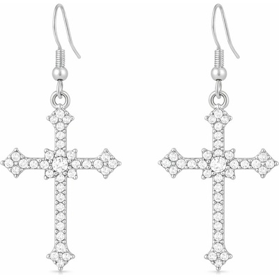 Solla Divine Grace dámske náušnice zo zliatiny strieborné CH-Z-NA53
