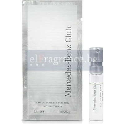 Mercedes Benz Club Eau de Toilette Sample Spray 1.5ml за мъже
