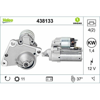 Startér VALEO 438133