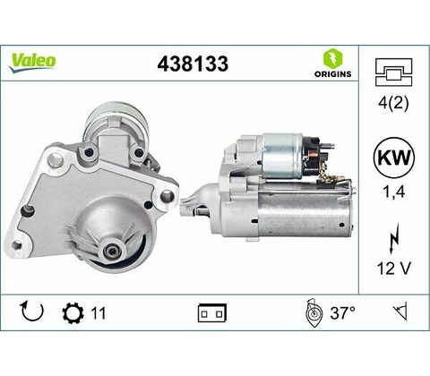 Štartér VALEO 438133