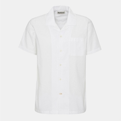 Barbour Irvine Textured Shirt - White WH11