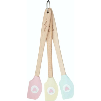 Sada malých stěrek KitchenCraft Sweetly Does It, 3 ks silikonové KCMINISPAT3PC