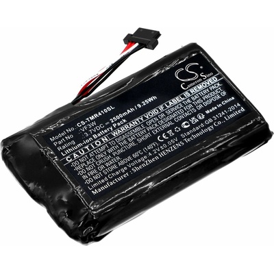 Batéria pre TomTom Rider, Great Rides, 2500mAh, Li-Ion, 3.7V, VF3W, HQ
