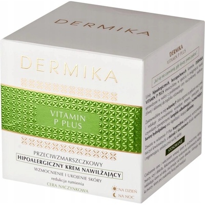 Dermika Vitamin P Plus hypoalergenní mastný denní a noční krém 50 ml