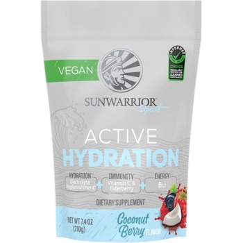 Sunwarrior Active Hydration | Hydration ~ Immunity ~ Energy [210 грама] Coconut Berry