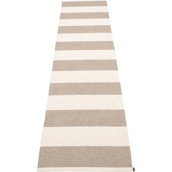 Pappelina Бежова и кремава пътека за открито и закрито 70x300 cm Bob Mud Vanilla - Pappelina (BO6B730)