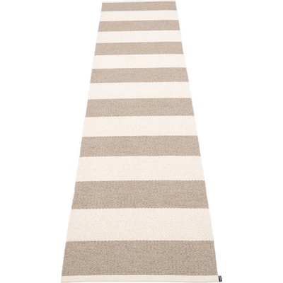 Pappelina Бежова и кремава пътека за открито и закрито 70x300 cm Bob Mud Vanilla - Pappelina (BO6B730)