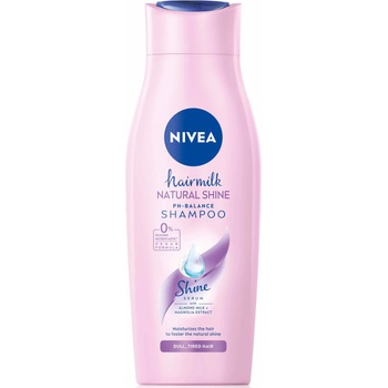 Image 1 of Nivea Hairmilk Шампоан Natural Shine, 400 ml