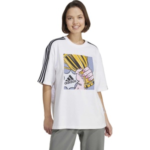ADIDAS Тениска Gallery Graphic Oversized Tee (IW2744)