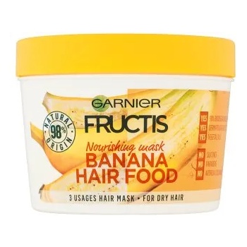 Garnier маска за коса, Banana Hair Food, 390мл