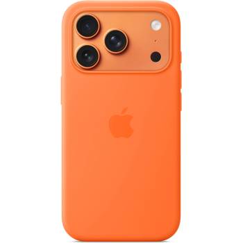 Apple iPhone 17 Pro MagSafe Silicone Case orange (MGFE4ZM/A)