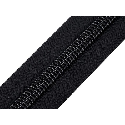 Zip spirálový šíře 10 mm metráž - 308 hnědá přírodní