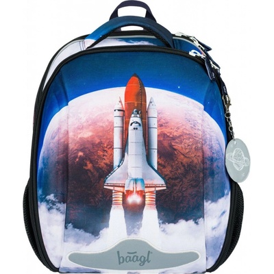 Baagl aktovka Shelly Space Shuttle A 32041 23 L modrá