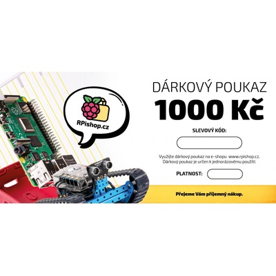 Darčekový poukaz 1000 Kč