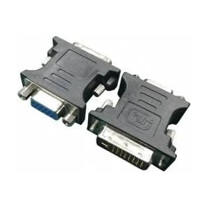 Gembird Adapter gembird dvi->vga (24m/15f) black
