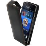Sony Ericsson Xperia Arc S Flip Калъф + Протектор