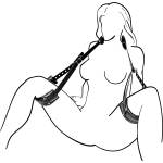 Alive Supremacy Leg Restraint Black