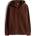 Tommy Hilfiger Суичър Tommy Jeans Flag Basic Zip Hoodie - Rich Brown