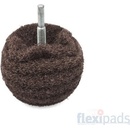 Flexipads Brown Coarse Scruff Ball 75 mm
