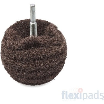 Flexipads Brown Coarse Scruff Ball 75 mm