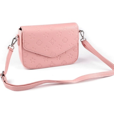 Kabelka crossbody 15x23 cm 26 pudrová