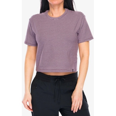 Black Diamond BD Stripe SS Tee fig/soft lilac