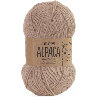 Příze DROPS Alpaca uni colour 0302 - camel