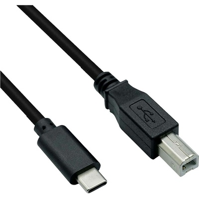 Roline 11.02.8336 USB 2.0 USB-C ® zástrčka, USB-B zástrčka 1,8m černý