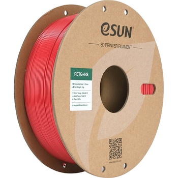 eSUN PETG+HS Red - 1, 75 mm / 1000 g (PETG+HS175R1P1)