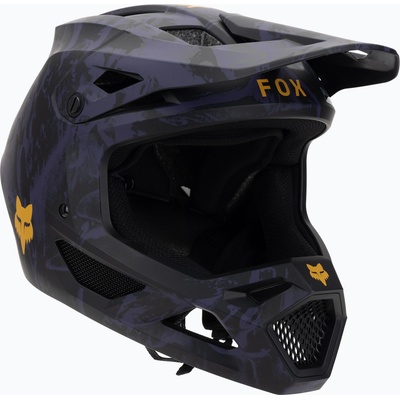FOX Детска велосипедна каска Fox Racing Rampage Image Print Jr plum