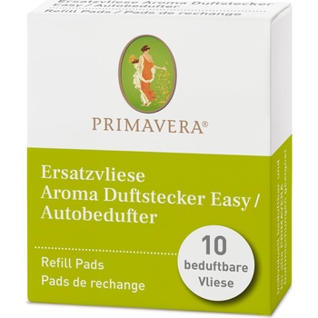 Primavera Резервни подложки Aroma Fragrance Plug Easy and Car Air Freshener - 10 броя
